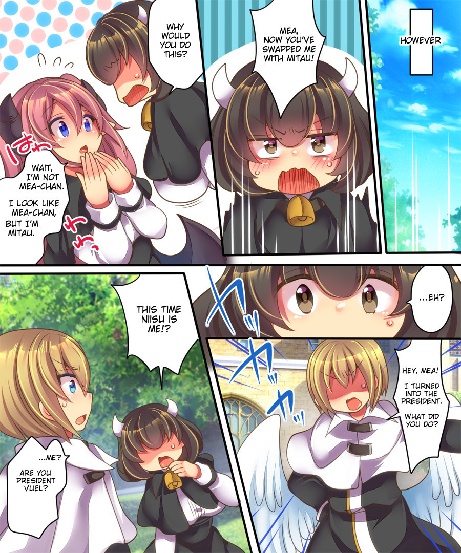 Hentai Manga Comic-Angel-kun and Succubus-chan are Swapped-Read-33